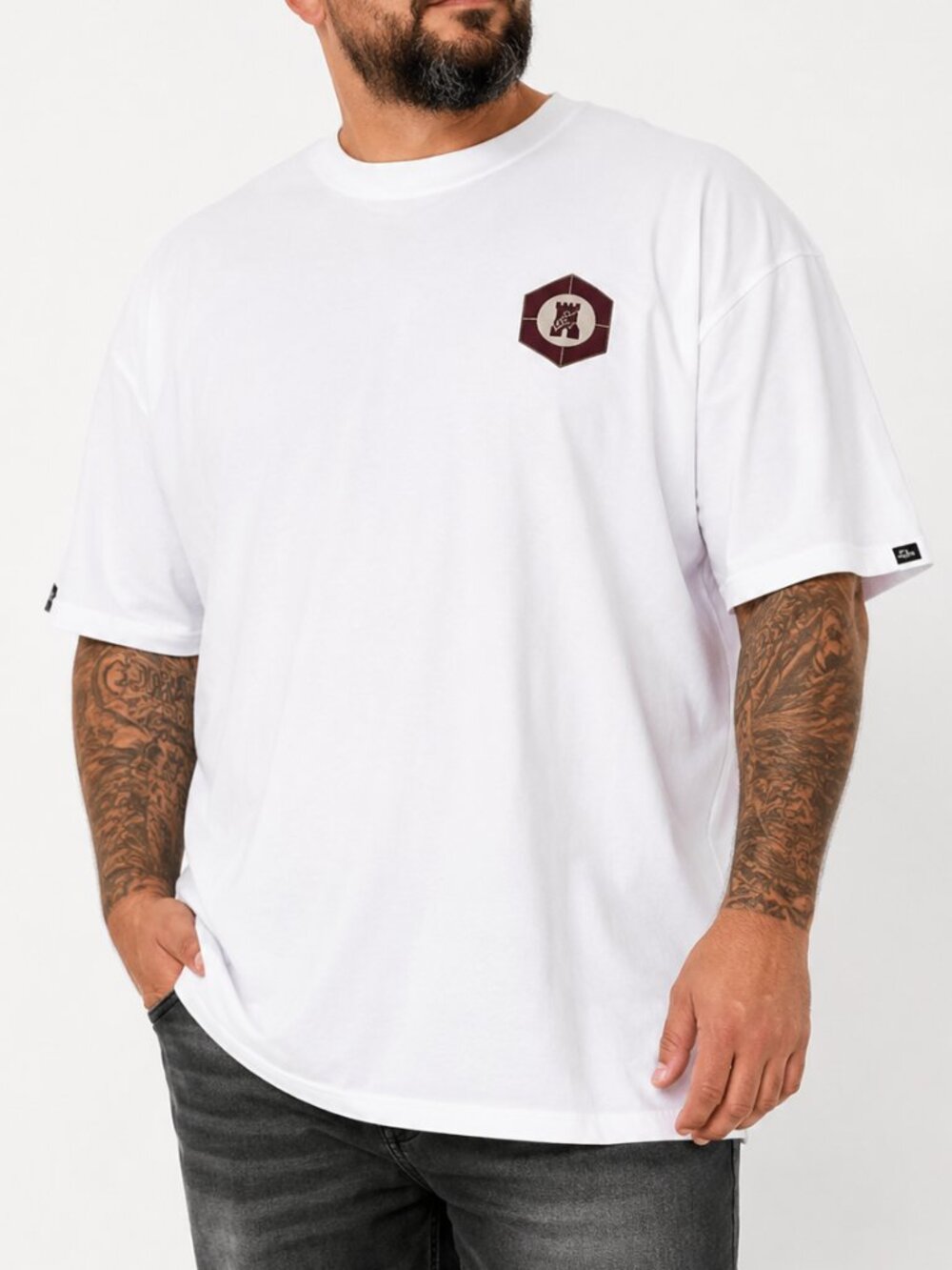Crooks & Castles Graphic Tee 3XL White Streetwear T Shirt